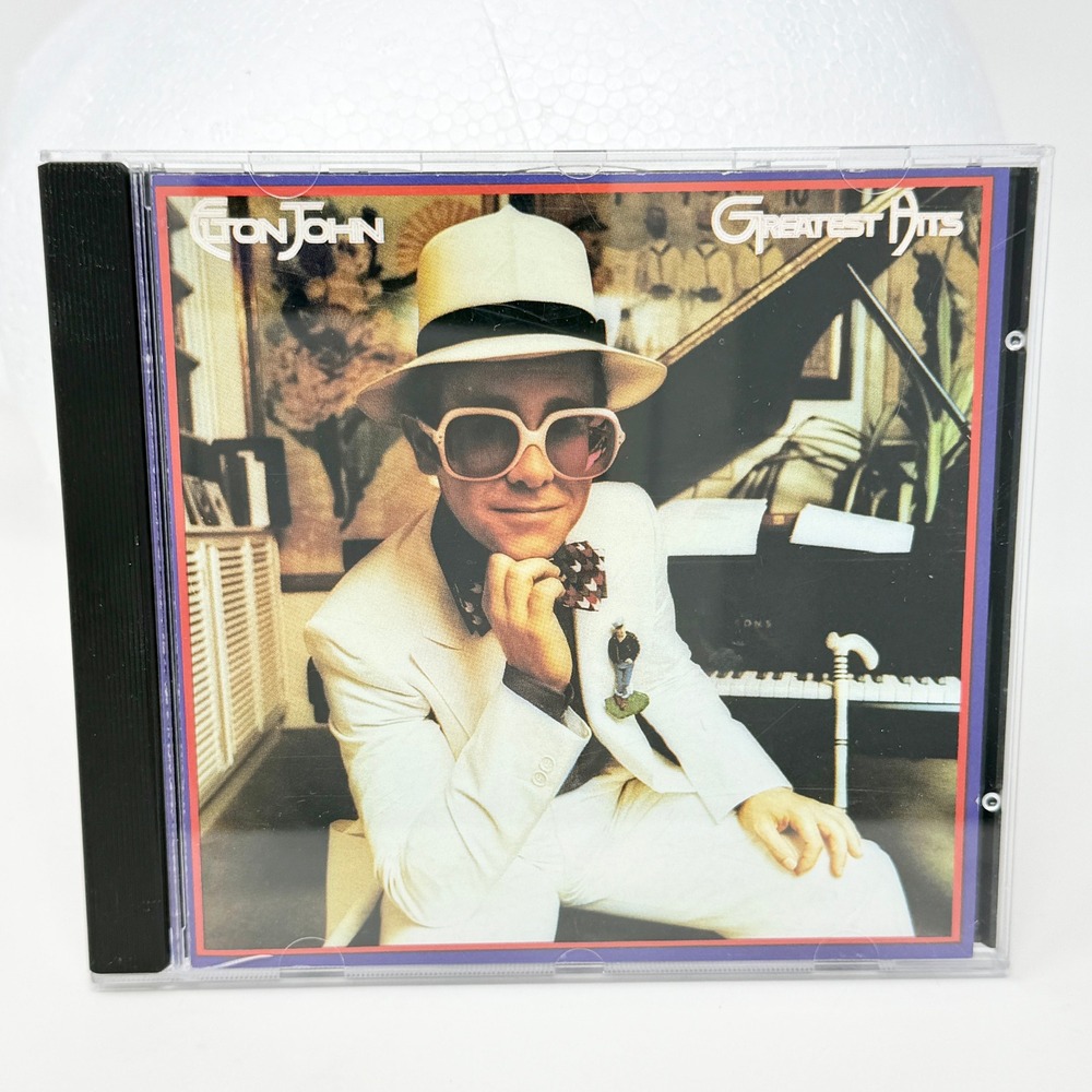 Elton John Greatest Hits CD 1974 Polydor 3145125322 Your Song Rocket Man op